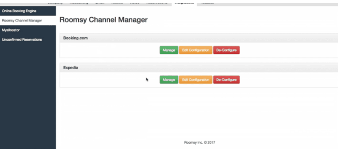 Roomsy Channel Manager Integration